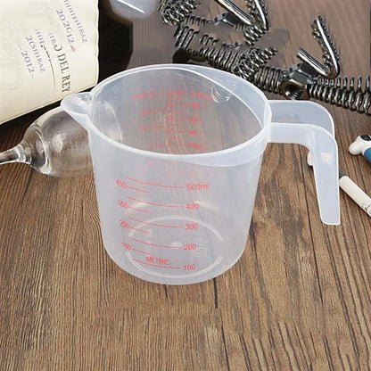 3 Piece Plastic Measuring Cups Set for Accurate Baking - Smarsty