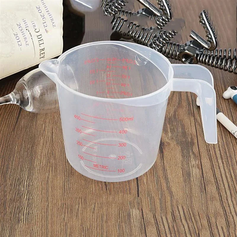 3 Piece Plastic Measuring Cups Set for Accurate Baking - Smarsty