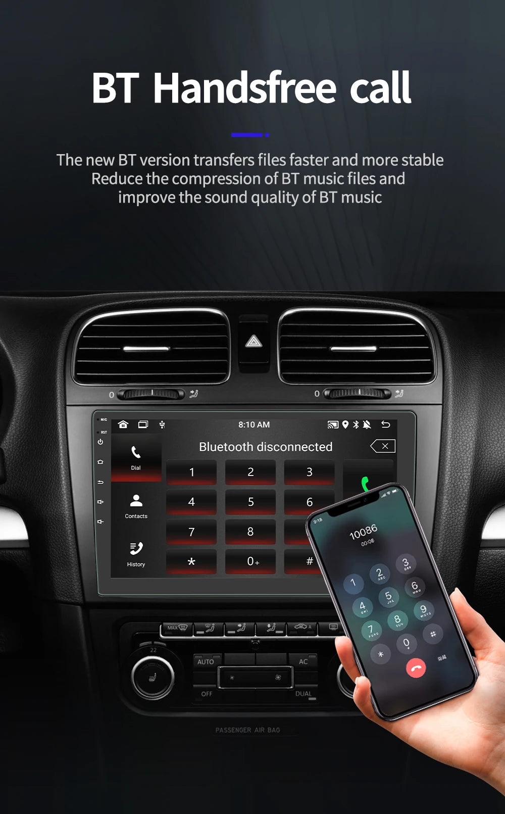Android Auto Car Stereo 7 9 10Inch IPS Display GPS - Smarsty