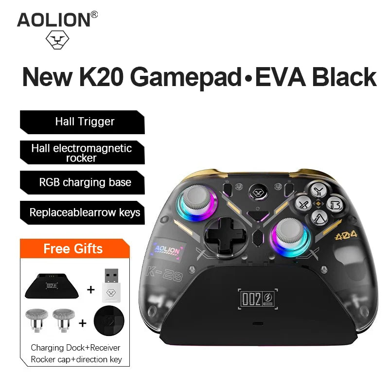 Aolion K10 Wireless Gaming Controller With Charging Dock - Smarsty