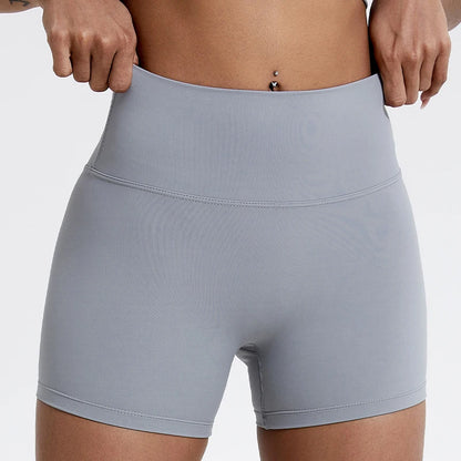 Hearuisavy Running Sports Shorts Women Buttock Lift Gym Leggings Women Cycling Slim Fit Workout Shorts High Waist Yoga Shorts - Smarsty
