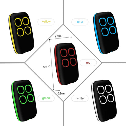 Garage Door Remote Control Duplicator with Multi-Frequency Support - Smarsty