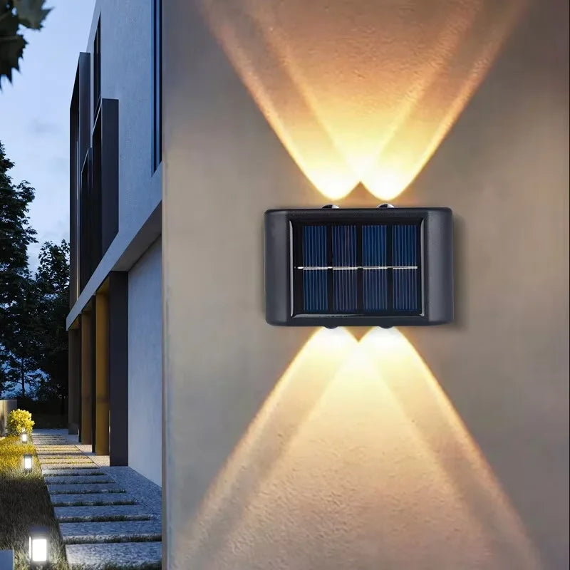 Solar LED Wall Lamp for Garden Decoration - Smarsty