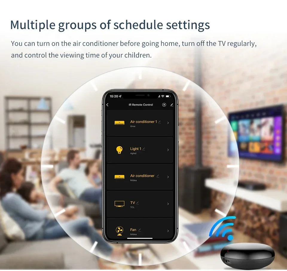 Tuya WiFi Smart Universal Remote Controller For Home - Smarsty