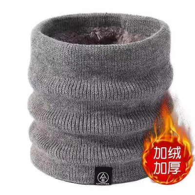 Knitted Neck Warmer Sports Scarf Fashion Soft Women Men Face Cover Winter Skating Running Hiking Scarves Thick Cold-proof Collar - Smarsty