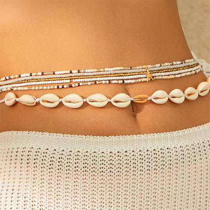 Boho Starfish Pendant Belly Chain for Women - Smarsty