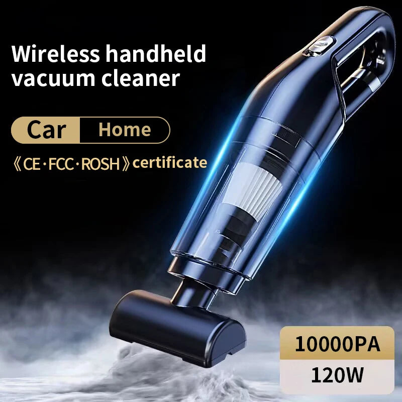 Wireless Car Vacuum Cleaner With Powerful Suction 10000Pa - Smarsty
