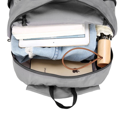 18L Portable Foldable Backpack Folding Mountaineering Bag Ultralight Outdoor Climbing Cycling Travel Knapsack Hiking Daypack by Smarsty