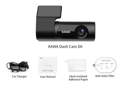Car Dash Cam 2K Video Recorder With Night Vision WiFi - Smarsty