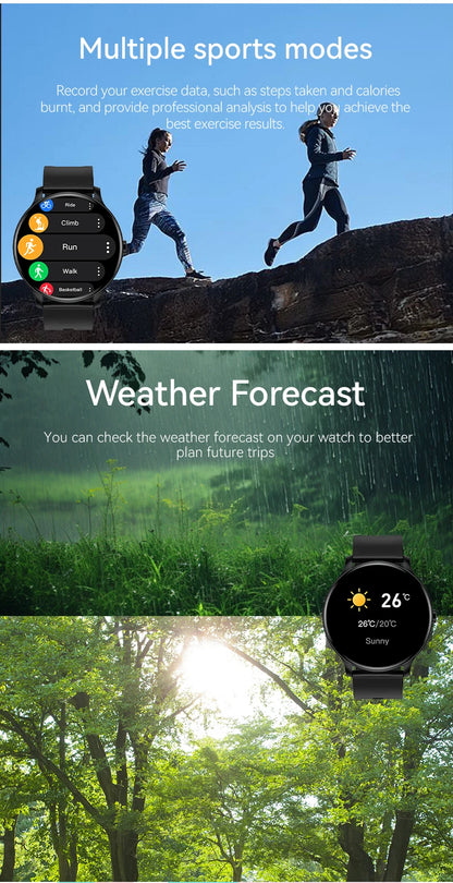 Smart Watch with Heart Rate and Sleep Monitor - Smarsty