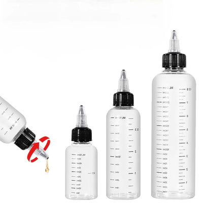 Plastic Dropper Bottles with Twist Top Cap for Juices - Smarsty