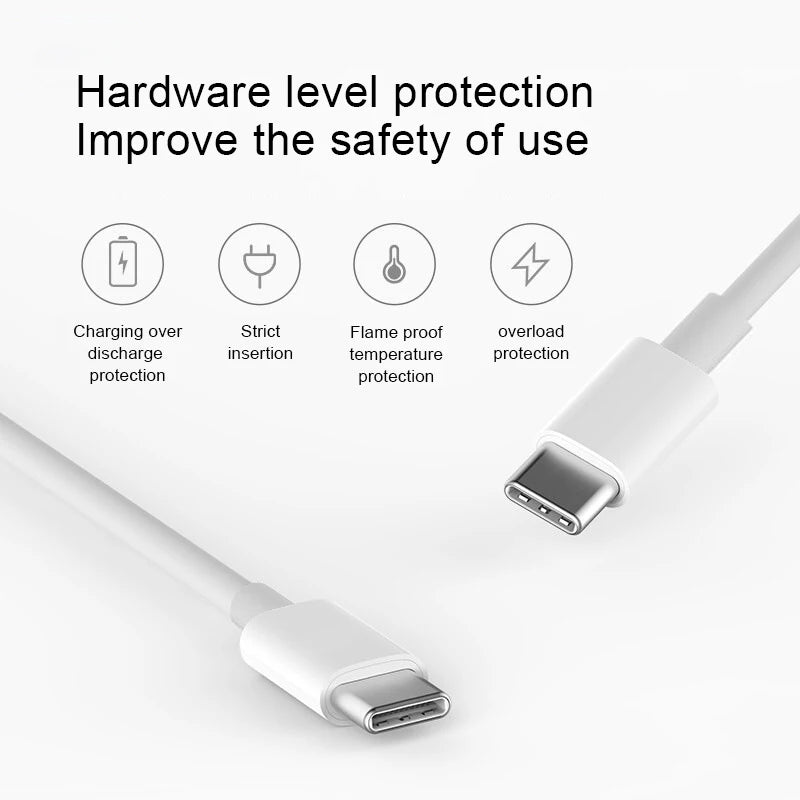 100W USB-C to USB-C Fast Charging PD Cable for iPhone 15 Pro Max iPad Air 5 Macbook Huawei Mate 60 Samsung Type C to Type C Cord - Smarsty