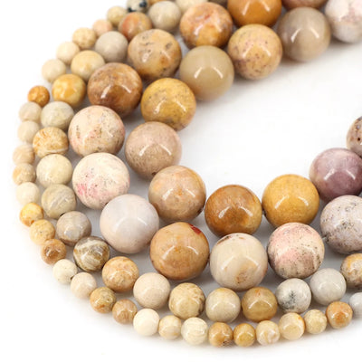 Natural Stone Beads Blue Tiger Eye Crystal Amethyst Rose Quartz Gemstone Bead for Jewelry Making Bracelet Necklace 4/6/8/10MM - Smarsty