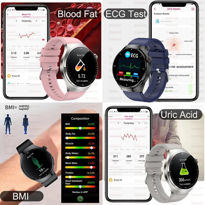 2025 Smart Health Watch with Blood Oxygen and ECG - Smarsty