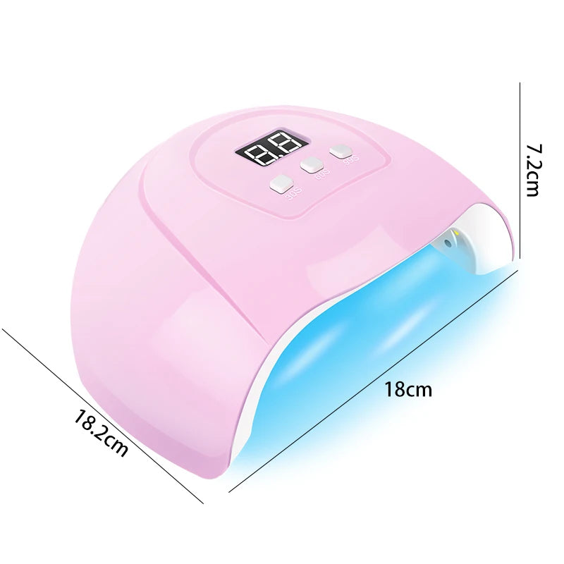 Gel Nail Polish Kit With UV Lamp And Drill - Smarsty