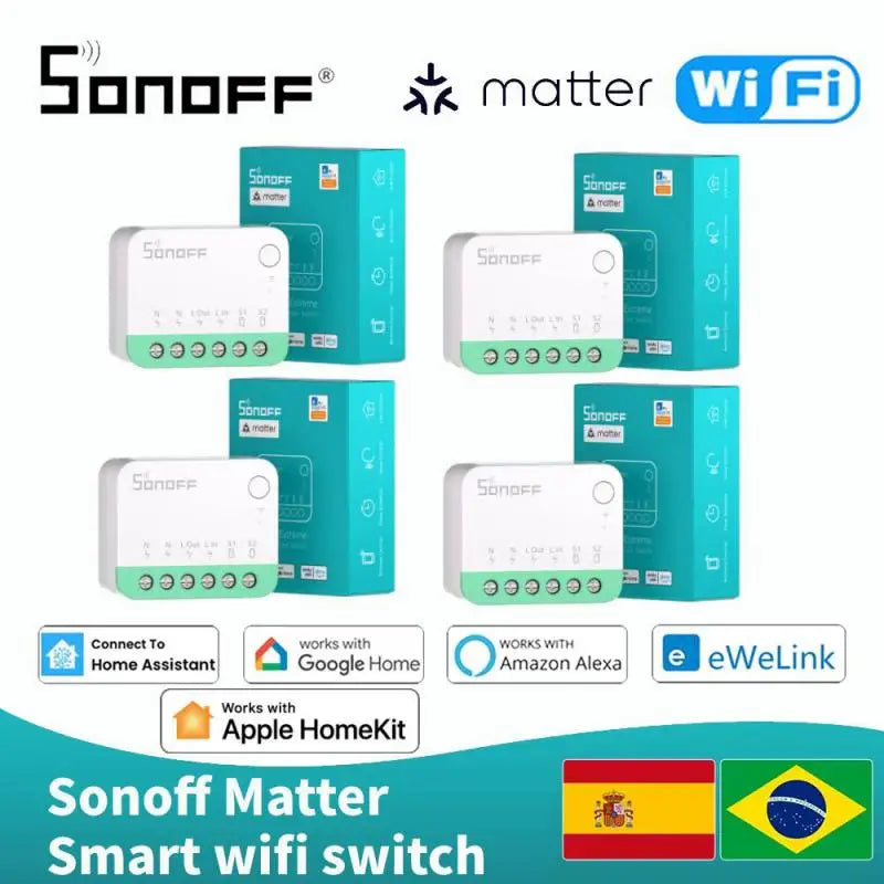 Sonoff Mini R4 WiFi Smart Light Switch Compatible with Alexa - Smarsty