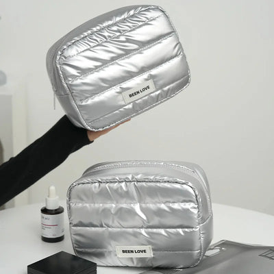 Fashion Large Capacity Makeup Bag Travel Organizer Portable Cosmetic Bag Multifunctional Storage Washbag - Smarsty