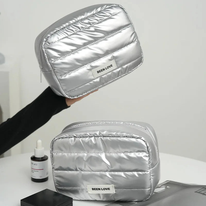 Fashion Large Capacity Makeup Bag Travel Organizer Portable Cosmetic Bag Multifunctional Storage Washbag - Smarsty