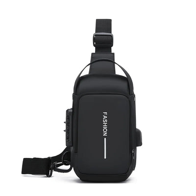 Durable Oxford Sling Bag With Crossbody Phone Pocket - Smarsty