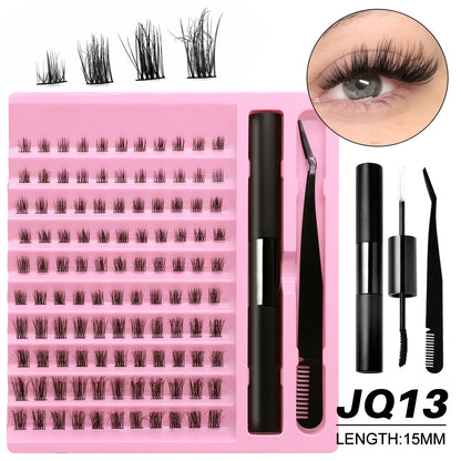 GROINNEYA DIY Lash Extension Kit with Strong Hold Bonds - Smarsty