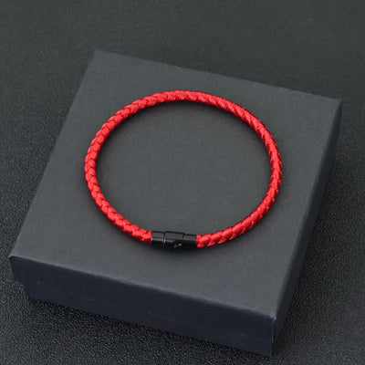 Grade A Keel Rope Bracelet Men Femme Lucky Red Thread Braclet Attract Mirco Magentic Couple Braslet Wealth Prosperity Brazalete - Smarsty