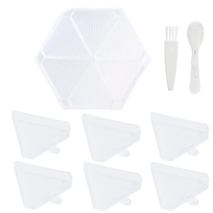 Removable Diamond Painting Storage Containers with 6 Slots - Smarsty