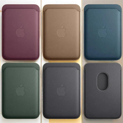 MagSafe Wallet Card Holder For iPhone Leather Case Slim - Smarsty