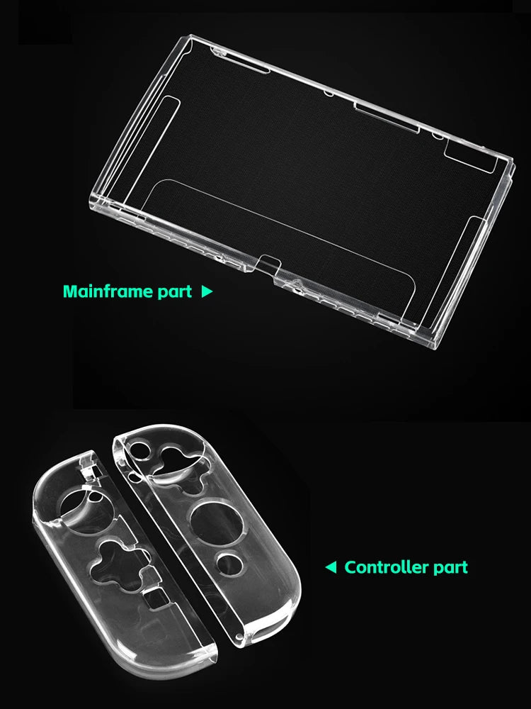 Clear TPU Protective Case for Nintendo Switch OLED - Smarsty