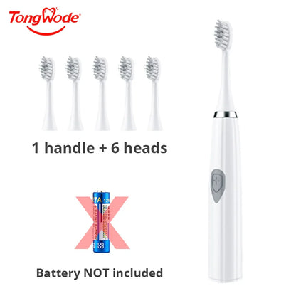 Tongwode Electric Toothbrush with Soft Bristles for Effective Oral Care - Smarsty