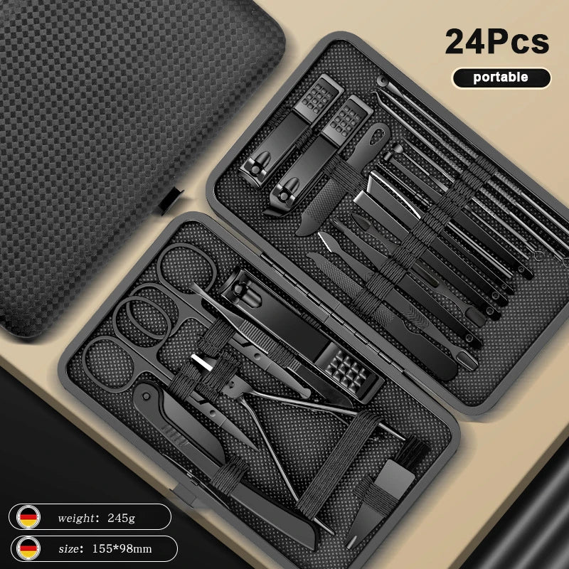 Stainless Steel Nail Clipper Set for Ultimate Grooming - Smarsty