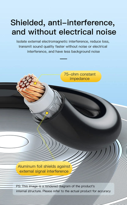 Choseal Coaxial Digital Audio Cable for HiFi Home Theater - Smarsty
