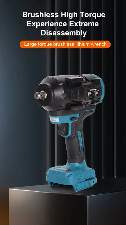 Heimerdinger 18V Brushless Cordless Impact Wrench 1000NM Torque - Smarsty