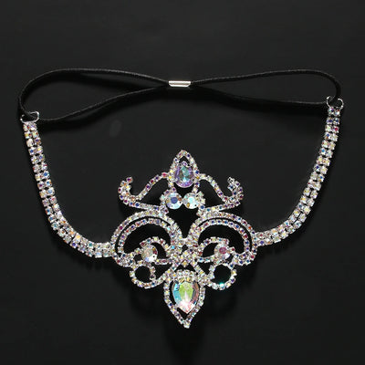 Colorful Rhinestone Thigh Chain Jewelry for Women - Smarsty