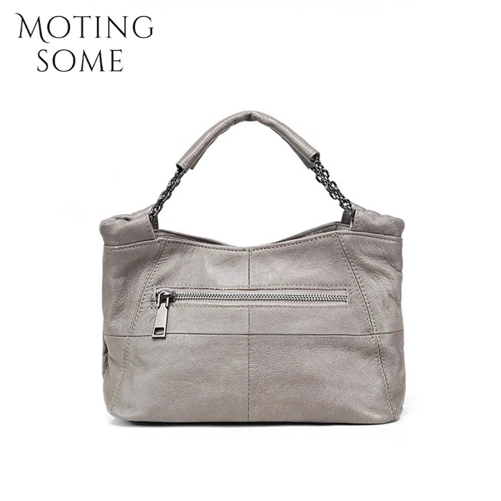 Cow Leather Saddle Bag For Women Mini Tote Luxury Daily - Smarsty