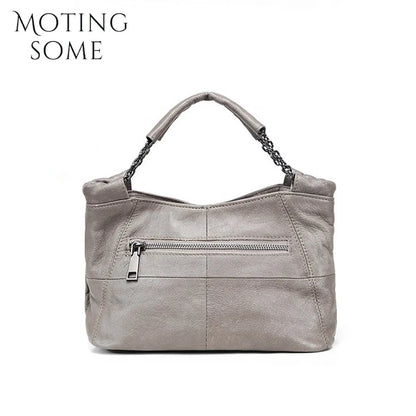 Cow Leather Saddle Bag For Women Mini Tote Luxury Daily - Smarsty