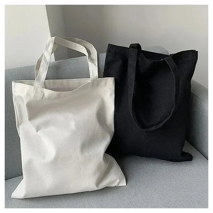 Large Capacity Canvas Tote Bag Reusable Eco Shopping Bag - Smarsty