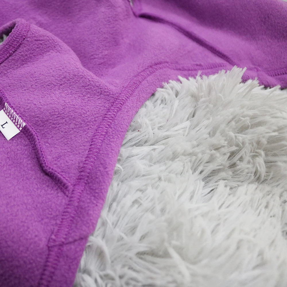 Winter Fleece Dog Jacket for Small Pets - Smarsty