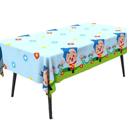 Plim Clown Disposable Tablecloths for Kids Parties - Smarsty
