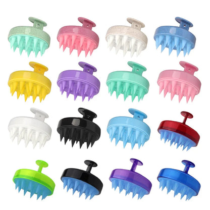 Silicone Scalp Massage Brush for Itchy Roots - Smarsty