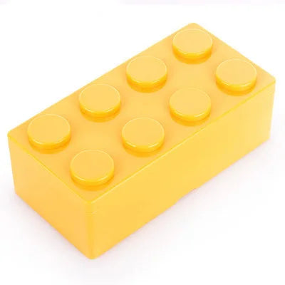 Building Block Storage Box Creative Plastic Storage Box Saving Space Storage Organizers Desktop Office Storage Supplie Kids Gift