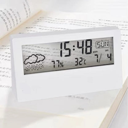 Digital Thermo-Hygrometer Alarm Clock for Home Decor - Smarsty