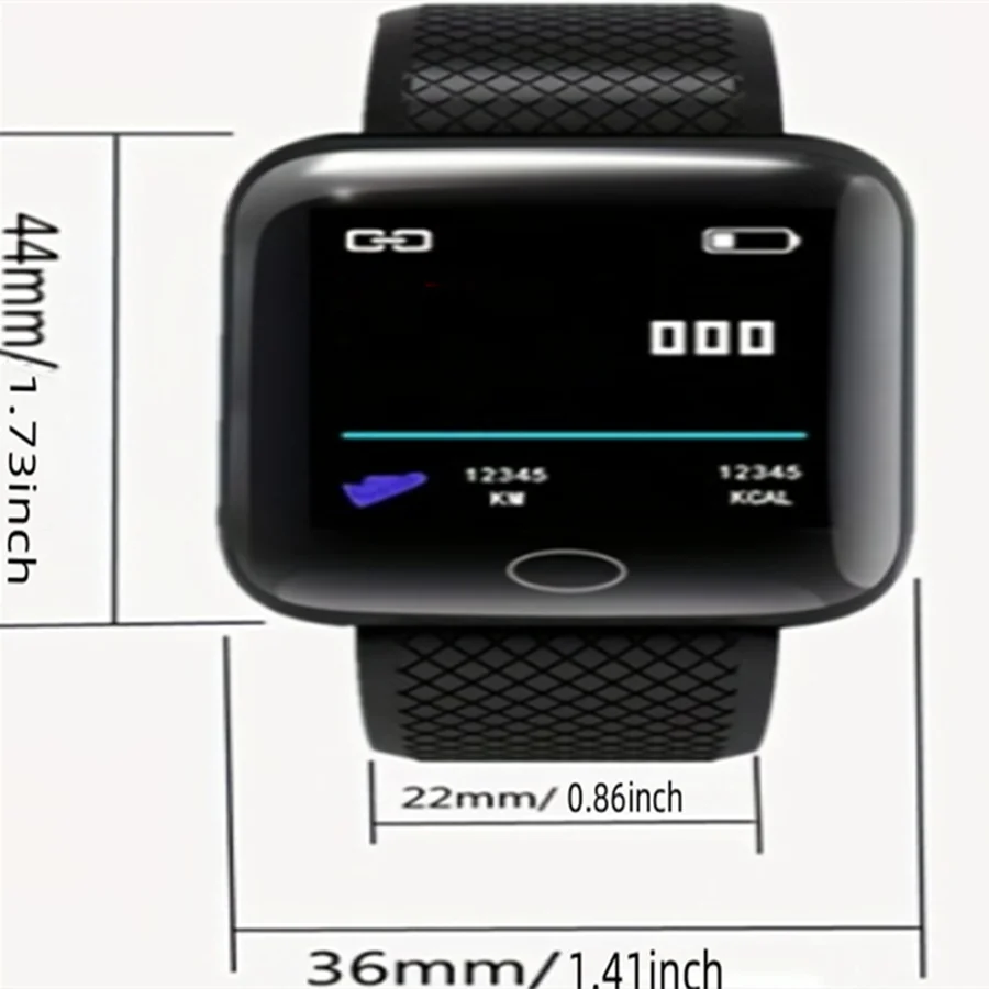 Smart Watch For Fitness Tracking and Music Control - Smarsty