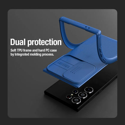 Galaxy Case With CamShield Slide Camera Cover Shockproof - Smarsty