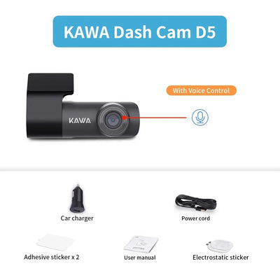2K Car Dash Cam With Night Vision And Wireless WiFi - Smarsty
