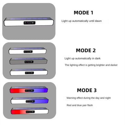 Powerful LED Solar Outdoor Wall Lamp with Motion Sensor - Smarsty