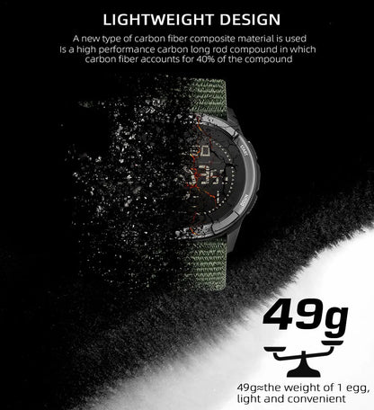 North Edge Alps Men's Waterproof Digital Sports Watch - Smarsty