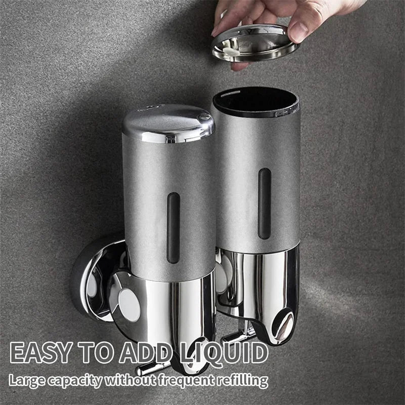 Wall Mounted Liquid Soap Dispenser for Bathroom Convenience - Smarsty