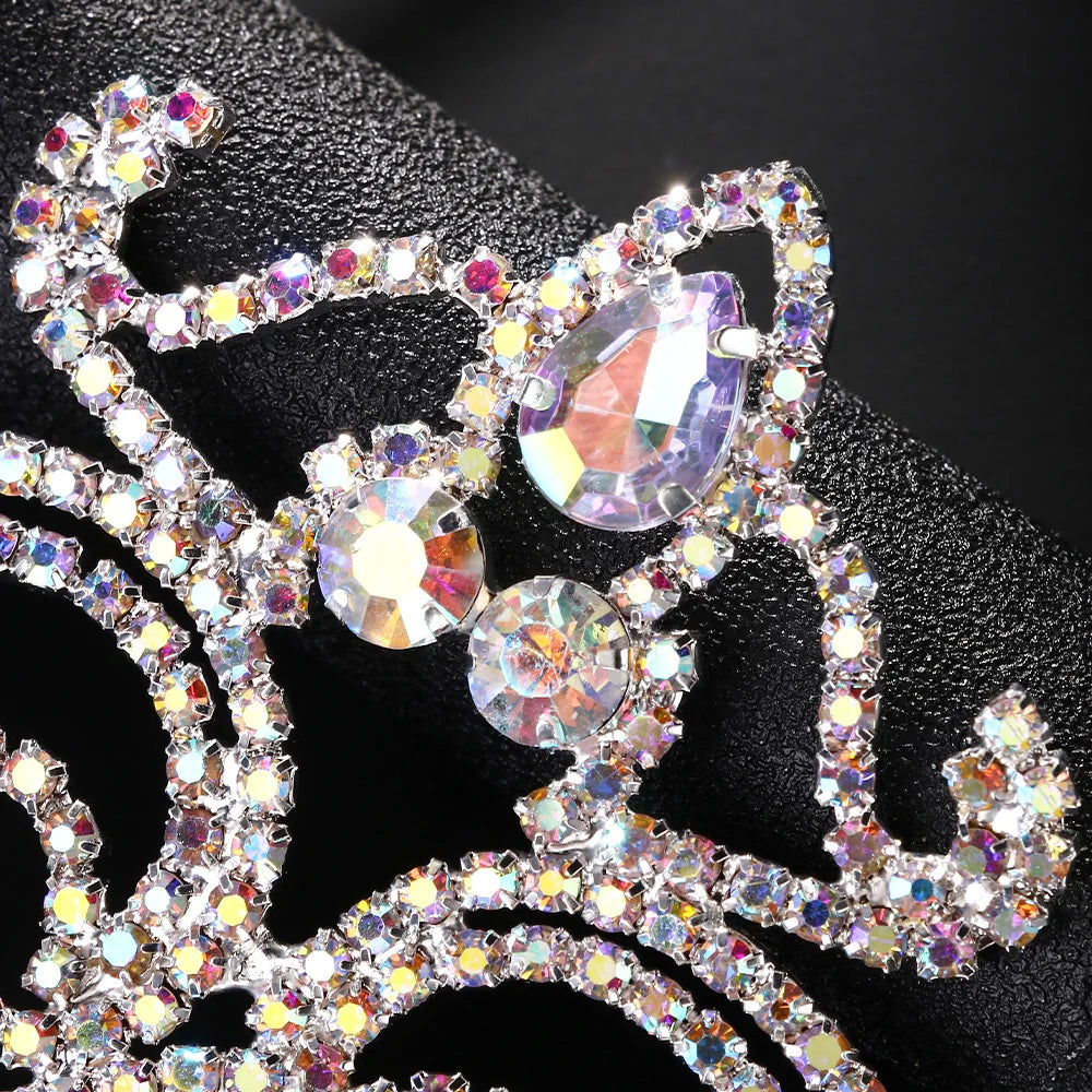 Colorful Rhinestone Thigh Chain Jewelry for Women - Smarsty