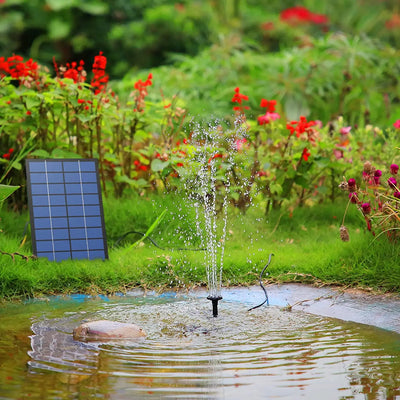Solar Fountain Pump Kit for Low Noise Outdoor Decor - Smarsty