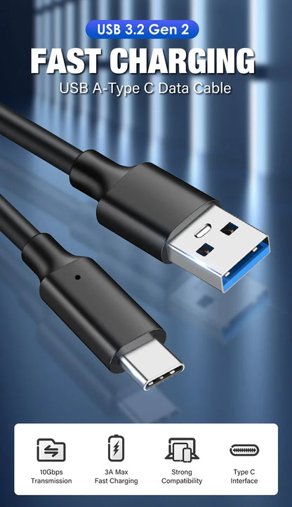USB 3.2 Type C Cable for Fast Charging and Data Transfer - Smarsty